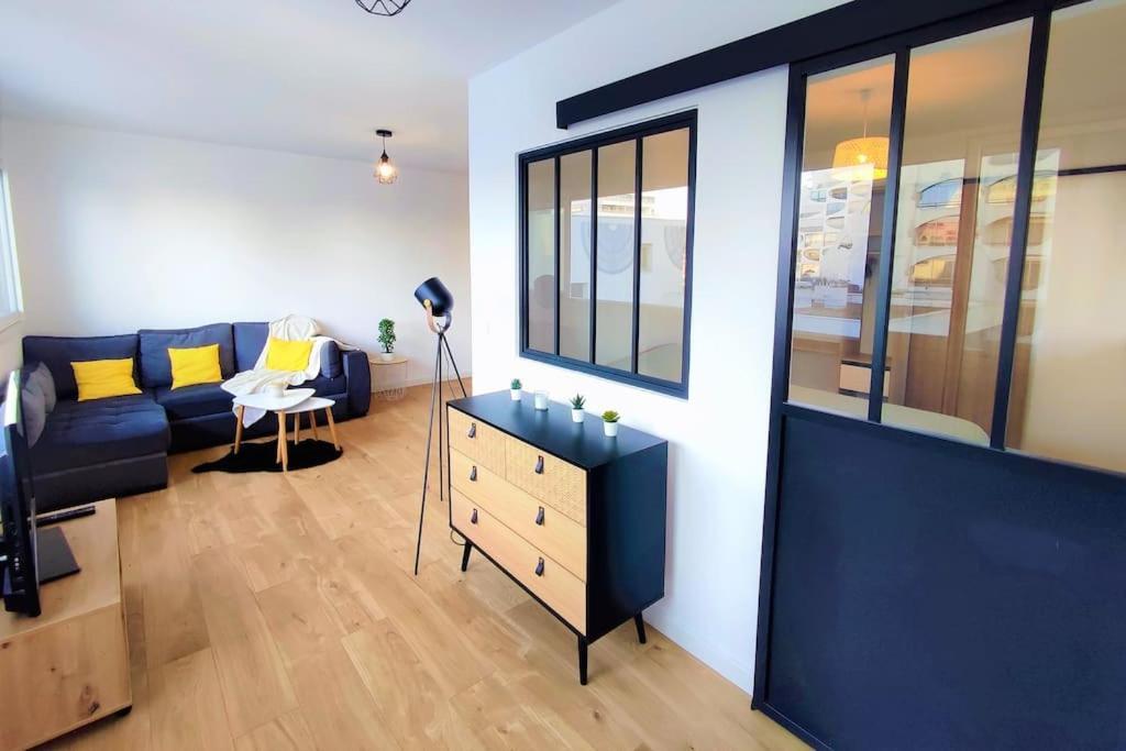 Apartamento Grand Voile - Hyper Centre, Climatisation, Vue Panoramique Sur L'Architecture De La Grande Motte Exterior foto