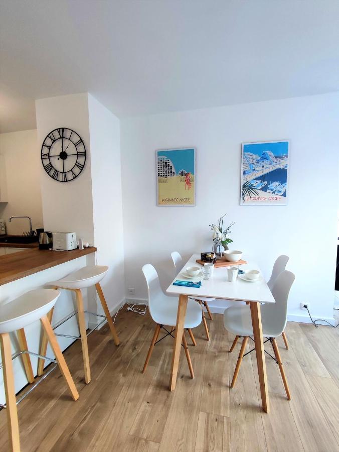 Apartamento Grand Voile - Hyper Centre, Climatisation, Vue Panoramique Sur L'Architecture De La Grande Motte Exterior foto