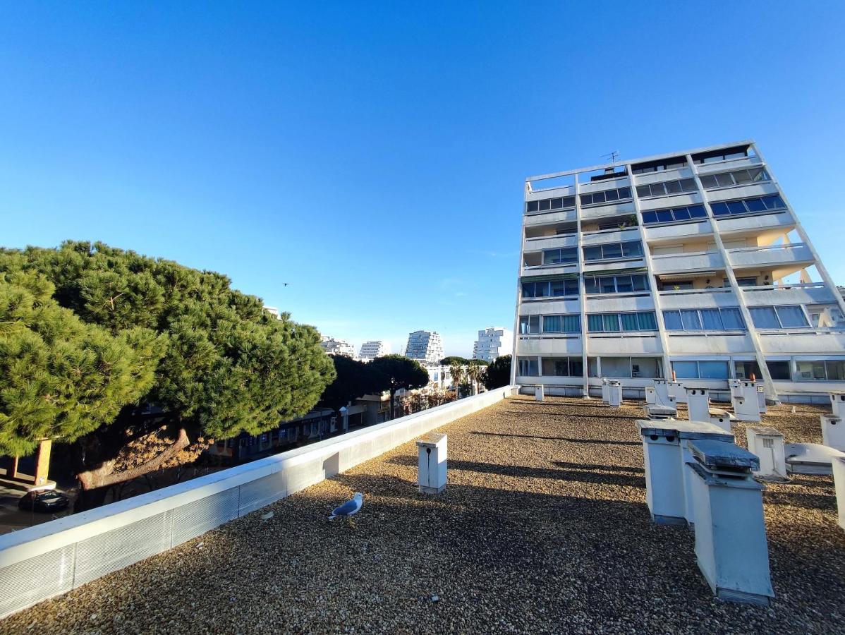 Apartamento Grand Voile - Hyper Centre, Climatisation, Vue Panoramique Sur L'Architecture De La Grande Motte Exterior foto