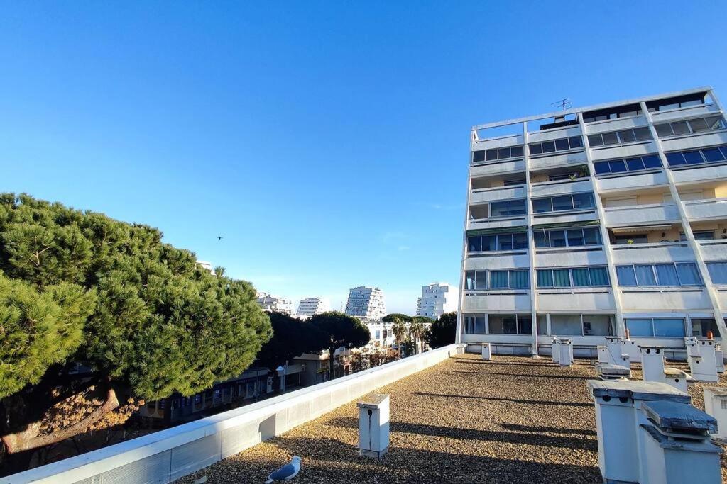 Apartamento Grand Voile - Hyper Centre, Climatisation, Vue Panoramique Sur L'Architecture De La Grande Motte Exterior foto