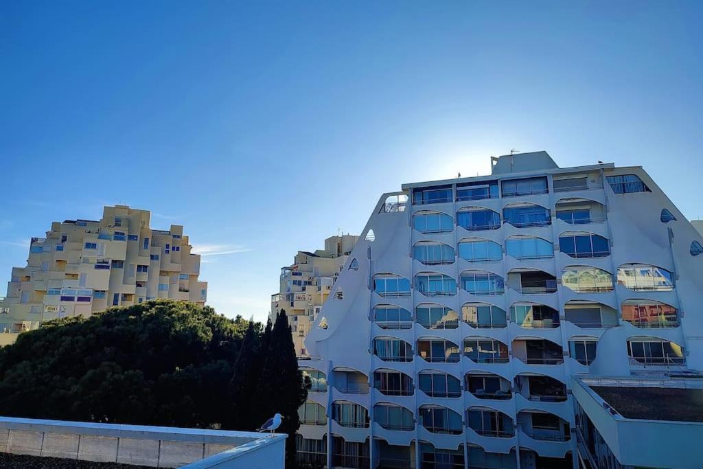 Apartamento Grand Voile - Hyper Centre, Climatisation, Vue Panoramique Sur L'Architecture De La Grande Motte Exterior foto