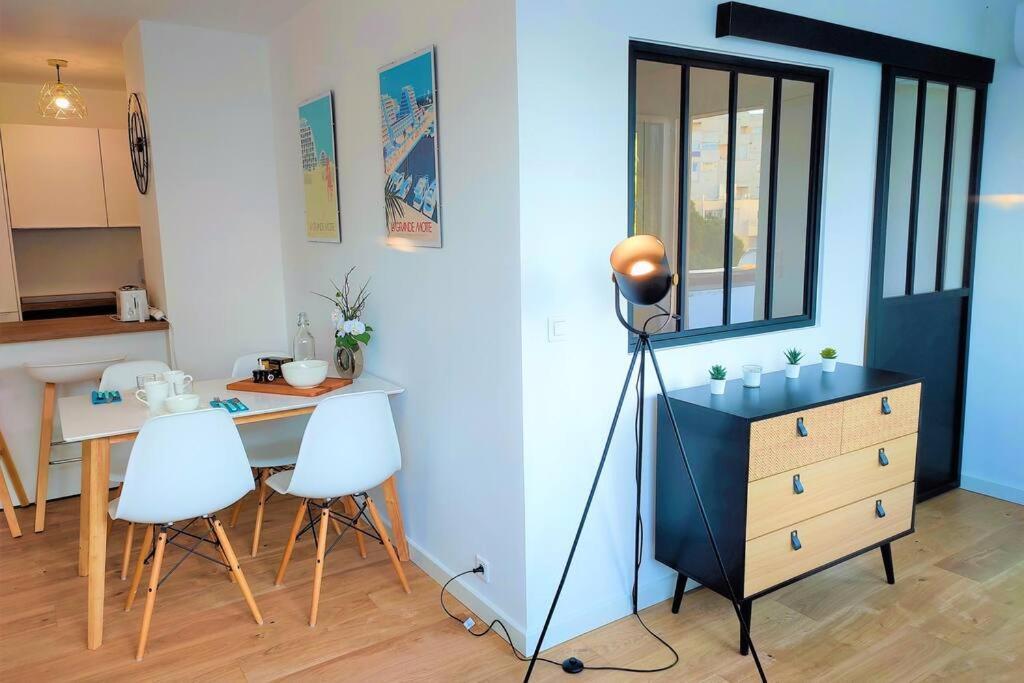 Apartamento Grand Voile - Hyper Centre, Climatisation, Vue Panoramique Sur L'Architecture De La Grande Motte Exterior foto